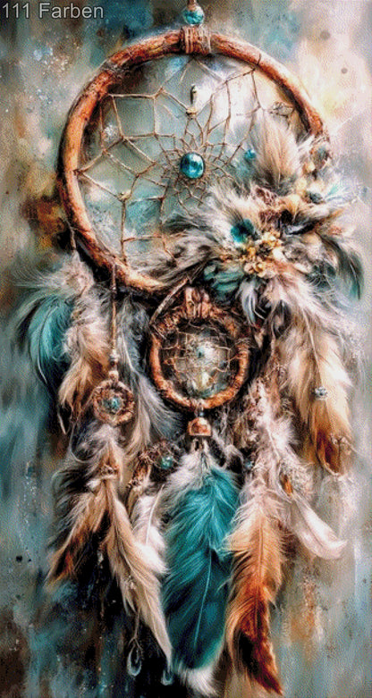 5D Diamond Painting - Traumtürkis
