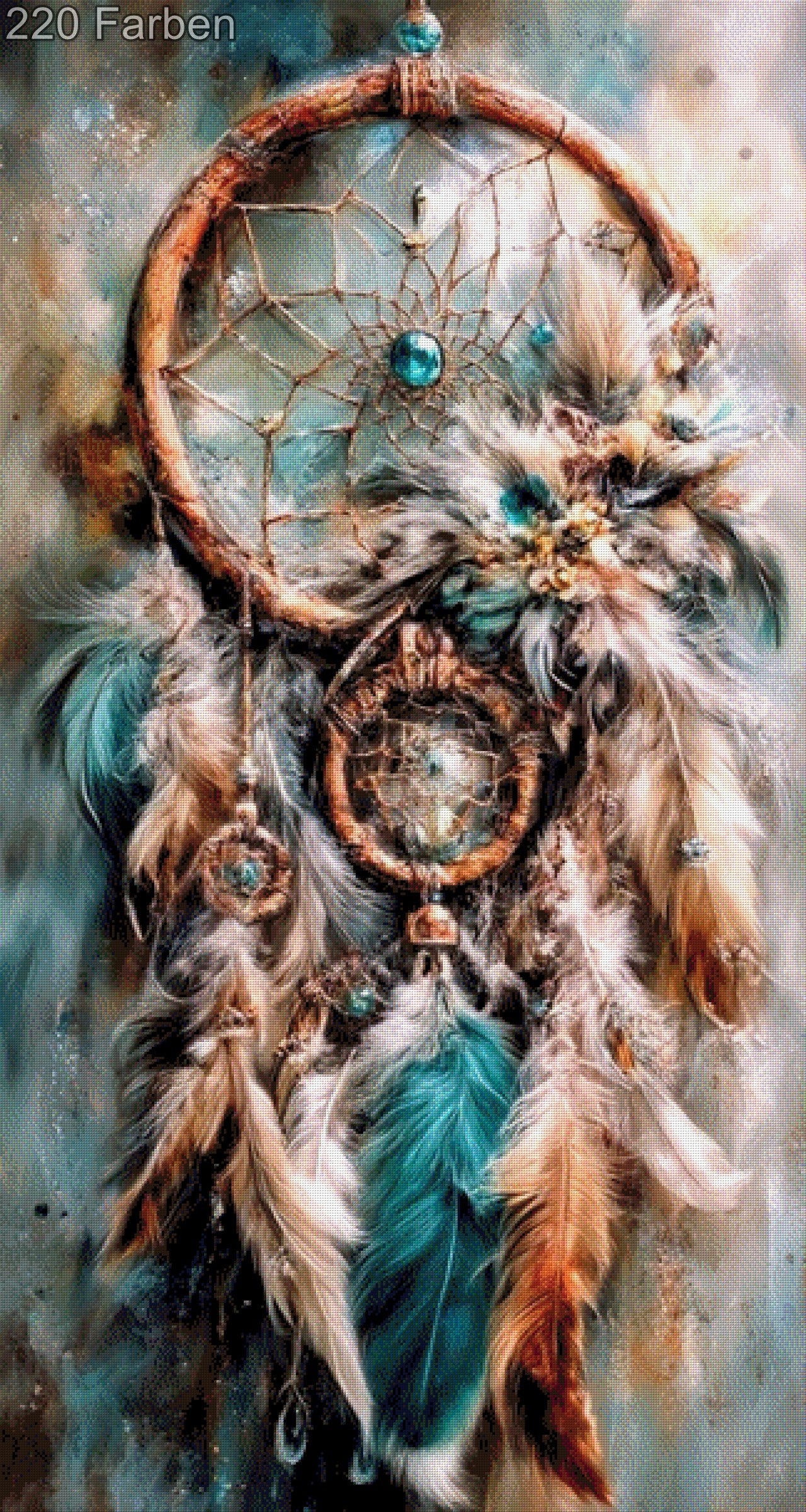5D Diamond Painting - Traumtürkis