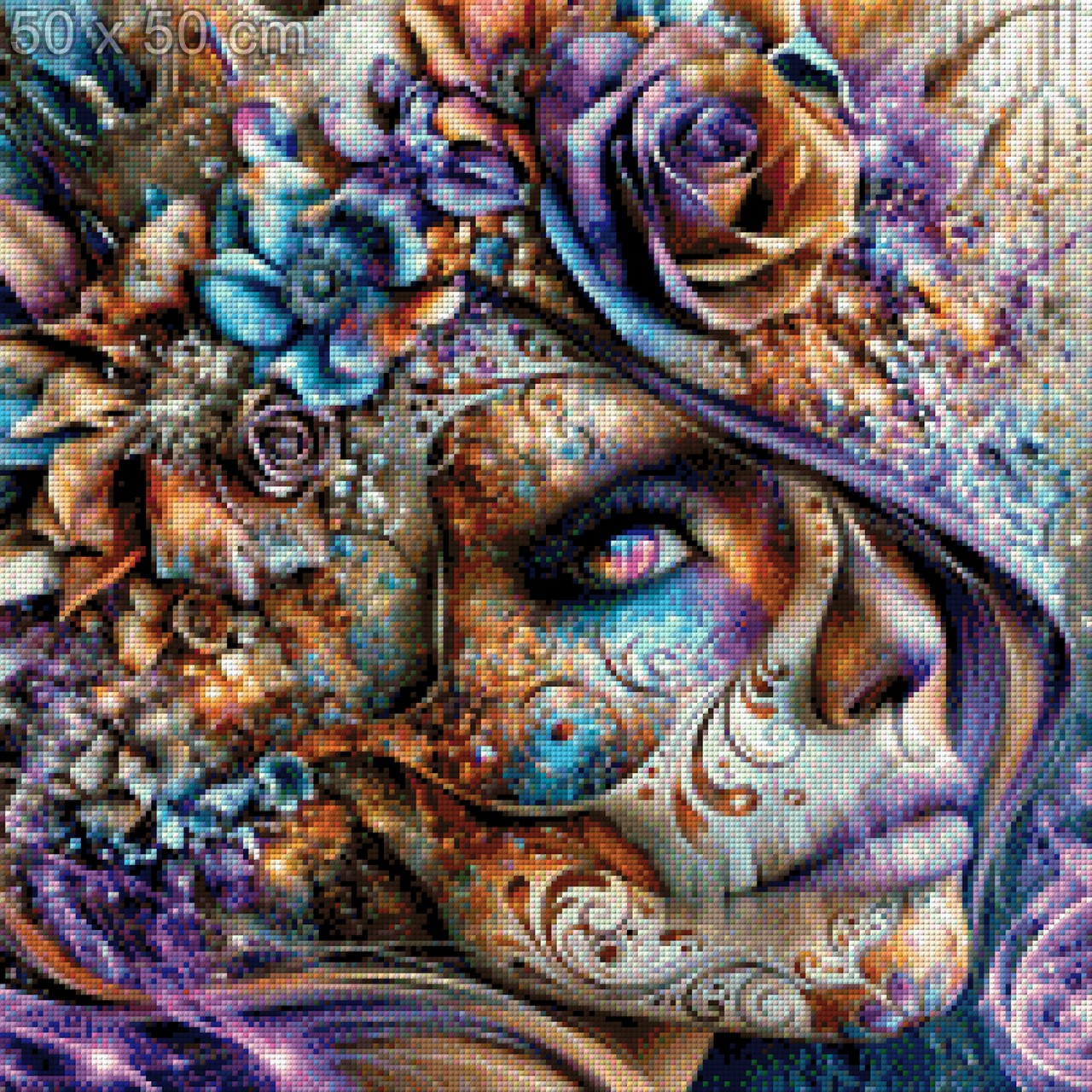 5D Diamond Painting - La Catrina Sparkle