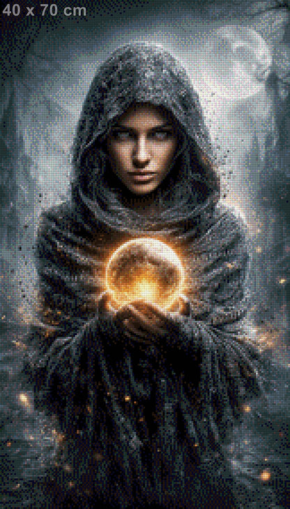 5D Diamond Painting - Die Schattenhexe