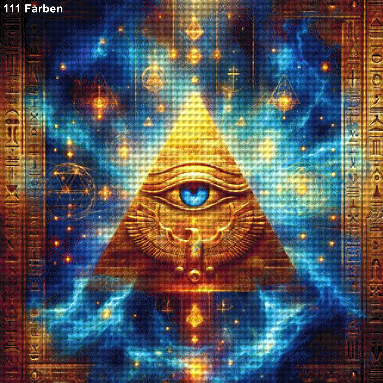 Ägyptisches Auge - Diamond Painting