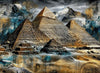 Pyramiden der Moderne - Diamond Painting