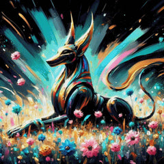 Anubis - Diamond Painting