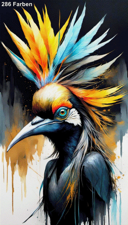 Paradiesvogel - Diamond Painting