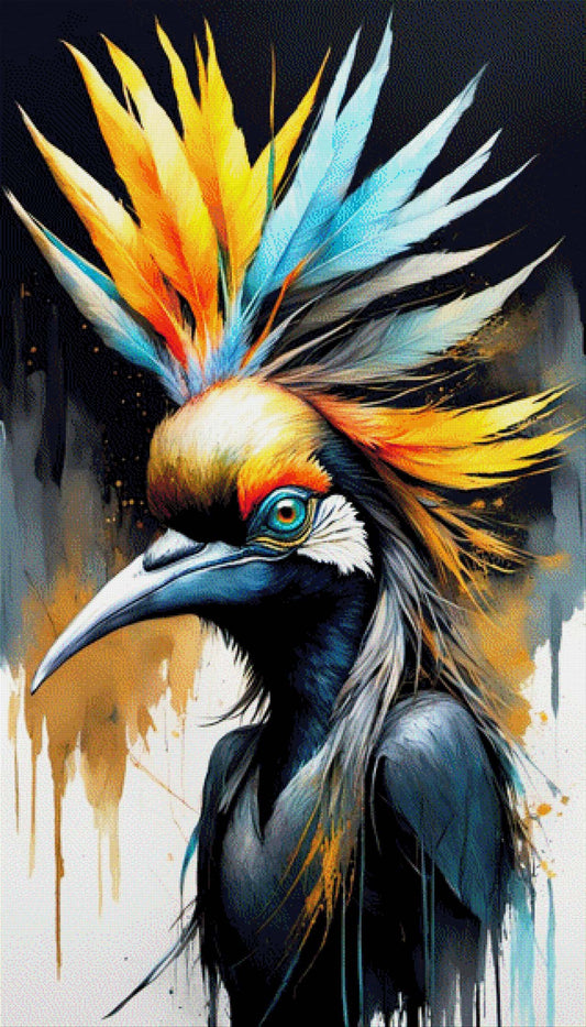 Paradiesvogel - Diamond Painting