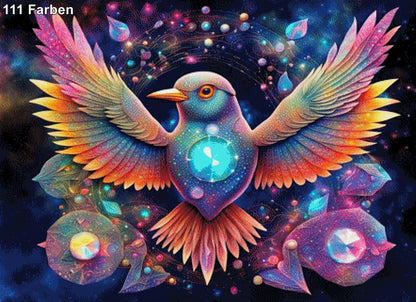 Bunter Vogel - Diamond Painting
