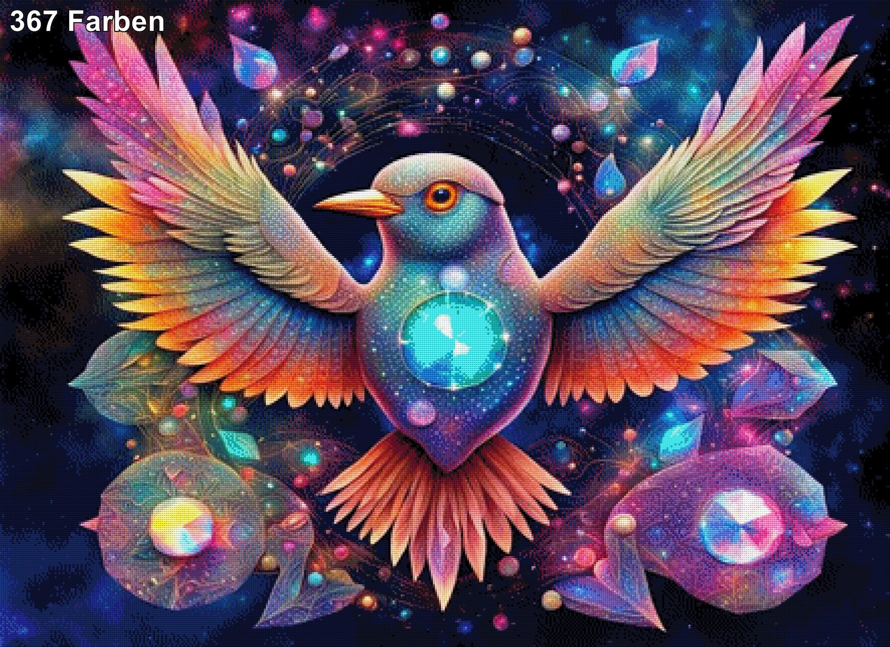 Bunter Vogel - Diamond Painting