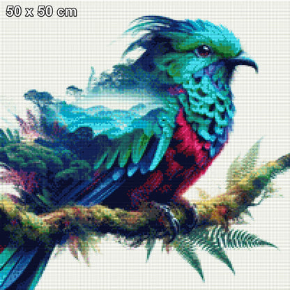 Der Wald im Vogel - Diamond Painting
