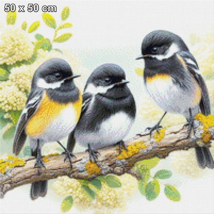Drei kleine Freunde - Diamond Painting