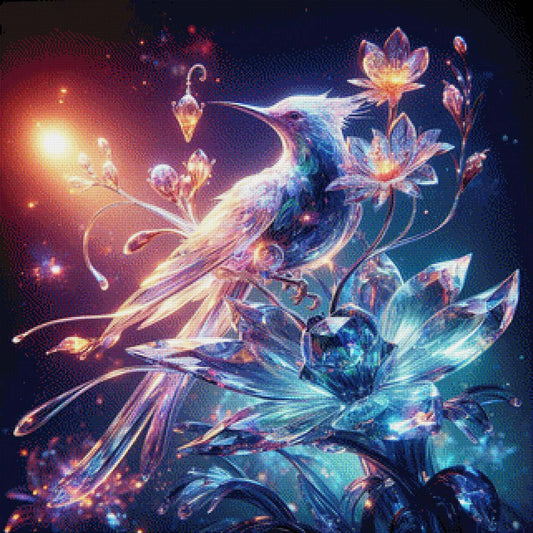 Kristallvogel - Diamond Painting