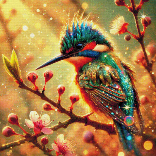 Eisvogel - Diamond Painting