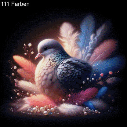 Taubennest - Diamond Painting