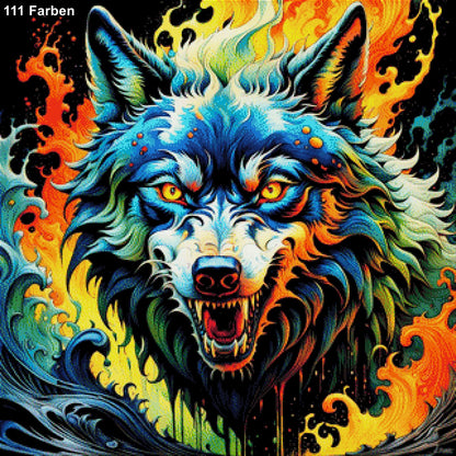 Wolf Bunt - Diamond Painting