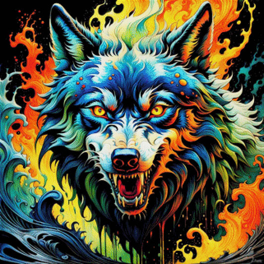 Wolf Bunt - Diamond Painting