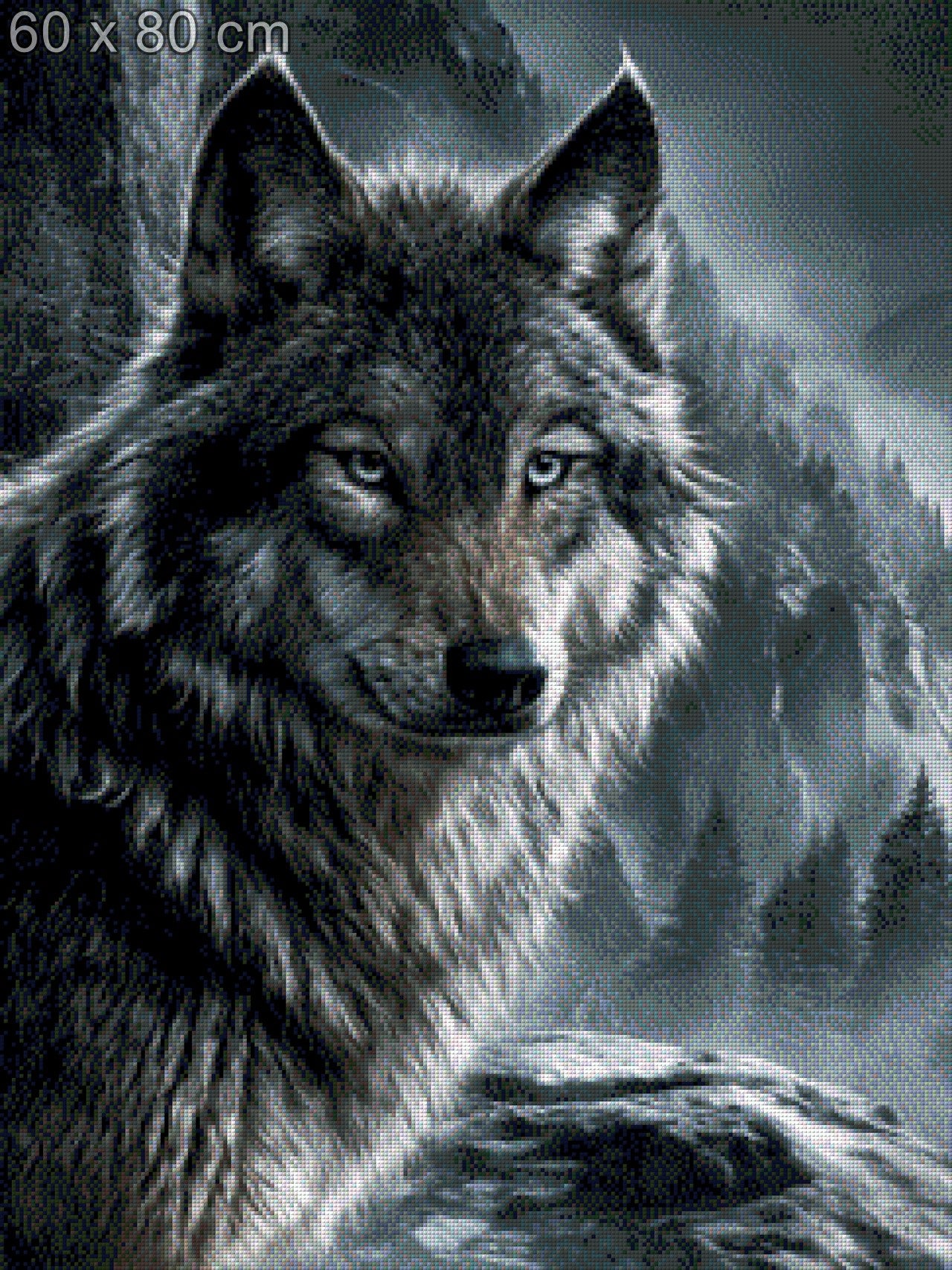 Diamond Painting Wolf