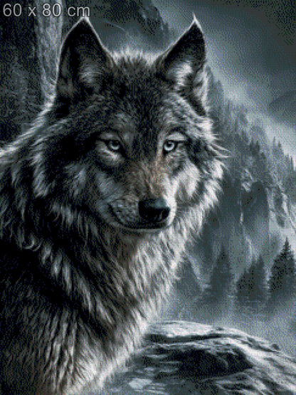 Diamond Painting Wolf
