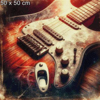 E-Gitarre - Diamond Painting