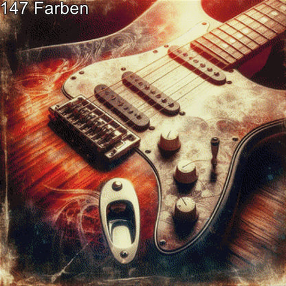 E-Gitarre - Diamond Painting