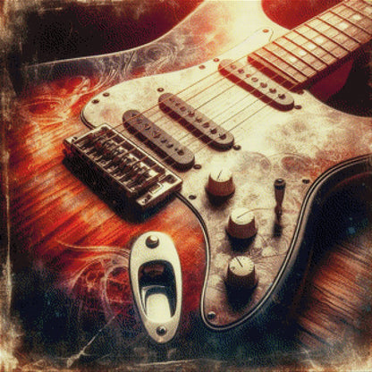 E-Gitarre - Diamond Painting