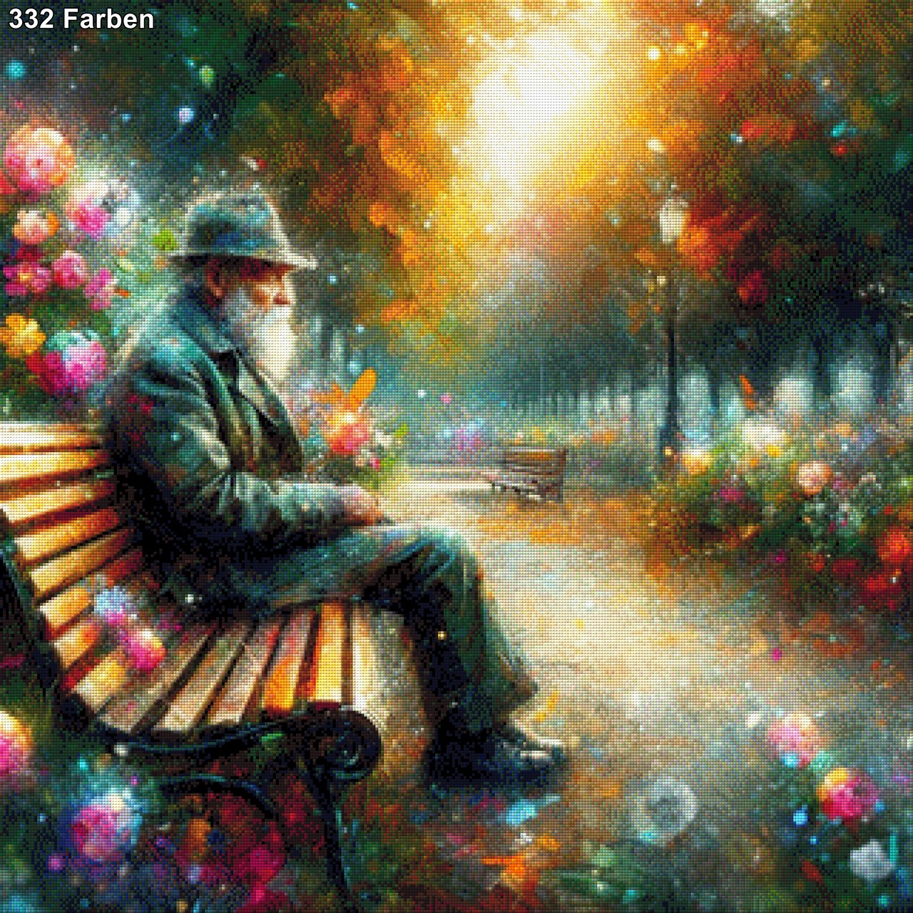 Old Man - Diamond Painting