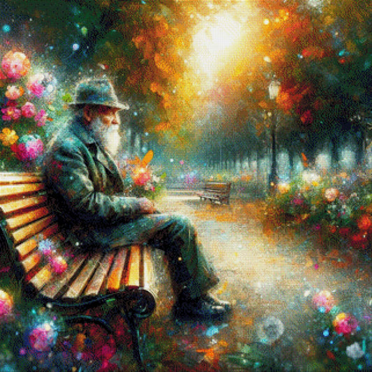 Old Man - Diamond Painting