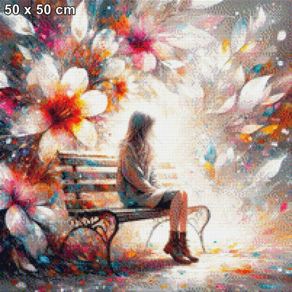 Dreaming Girl - Diamond Painting