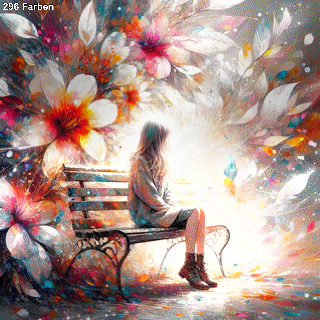 Dreaming Girl - Diamond Painting