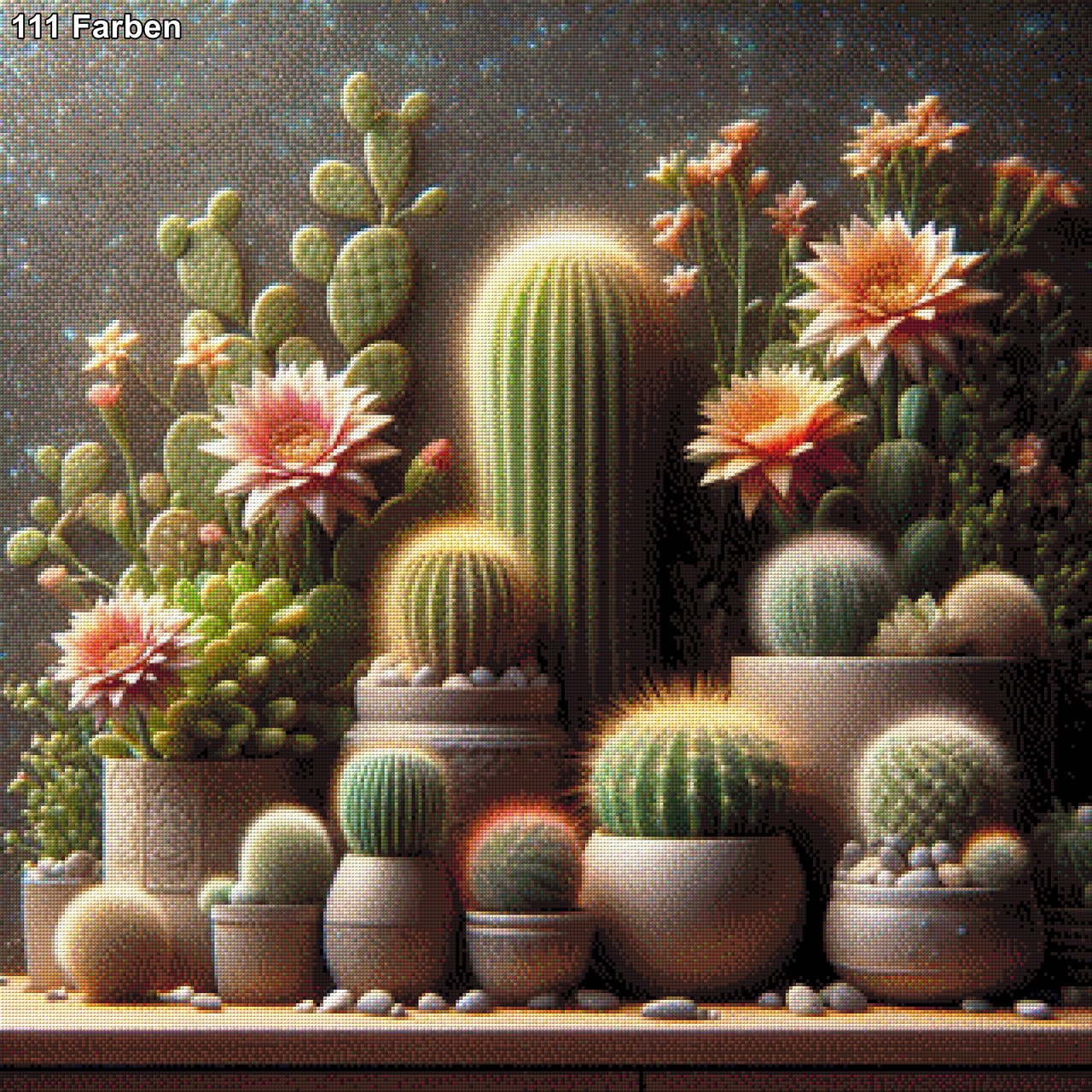 Kakteen - Diamond Painting