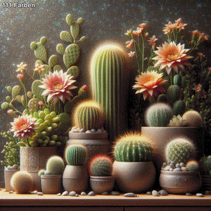 Kakteen - Diamond Painting
