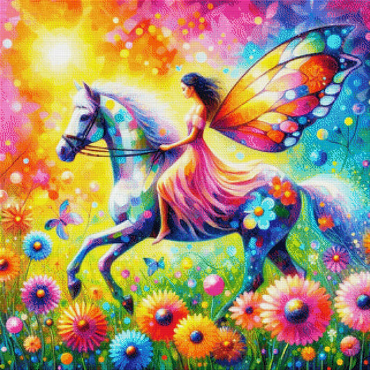 Lebendige Fantasie - Diamond Painting