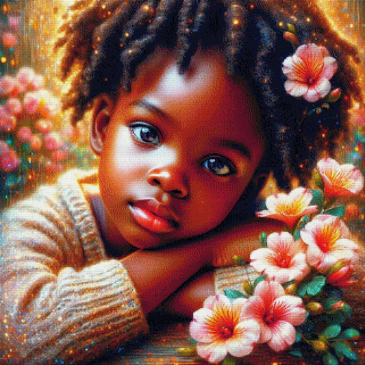 Amanda die Süße - Diamond Painting