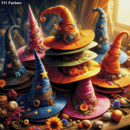 Zauberhüte - Diamond Painting