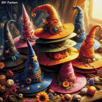 Zauberhüte - Diamond Painting