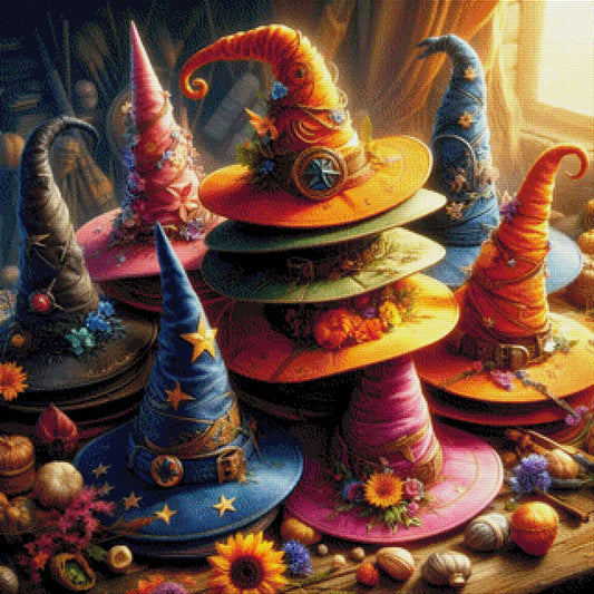 Zauberhüte - Diamond Painting