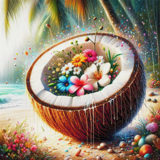 Coconut Beach - Diamond Painting