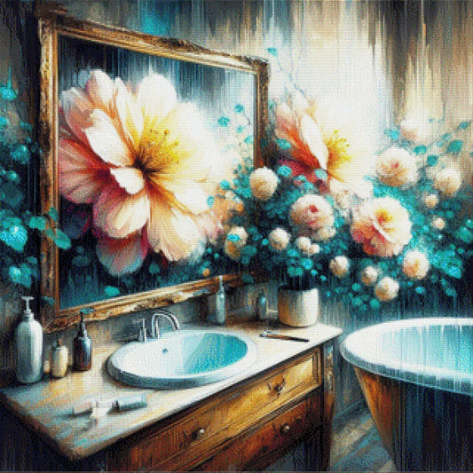 Spiegelzauber - Diamond Painting