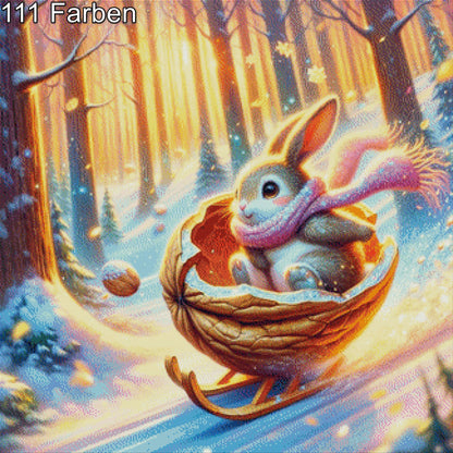 Walnussflitzer - Diamond Painting