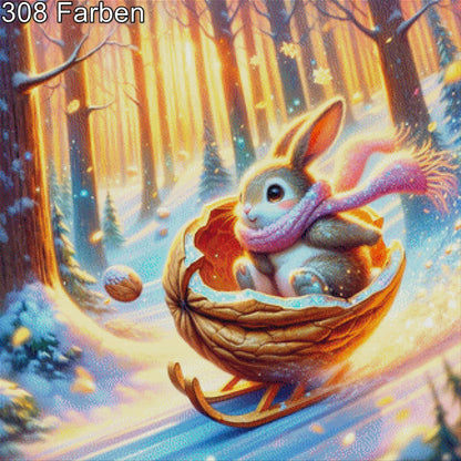 Walnussflitzer - Diamond Painting