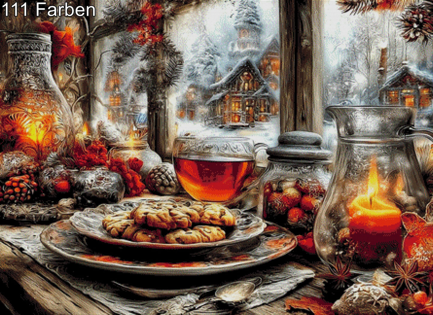 Weihnachtszeit - Diamond Painting