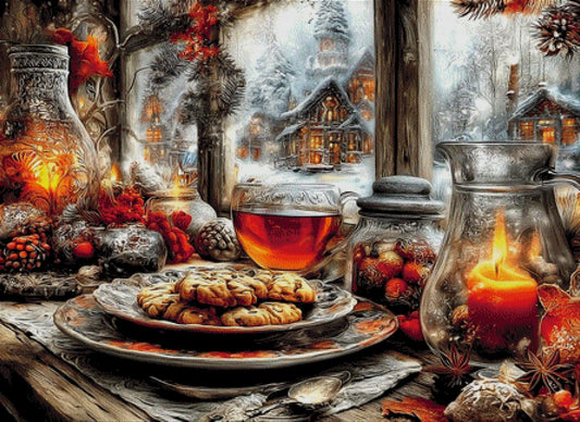 Weihnachtszeit - Diamond Painting