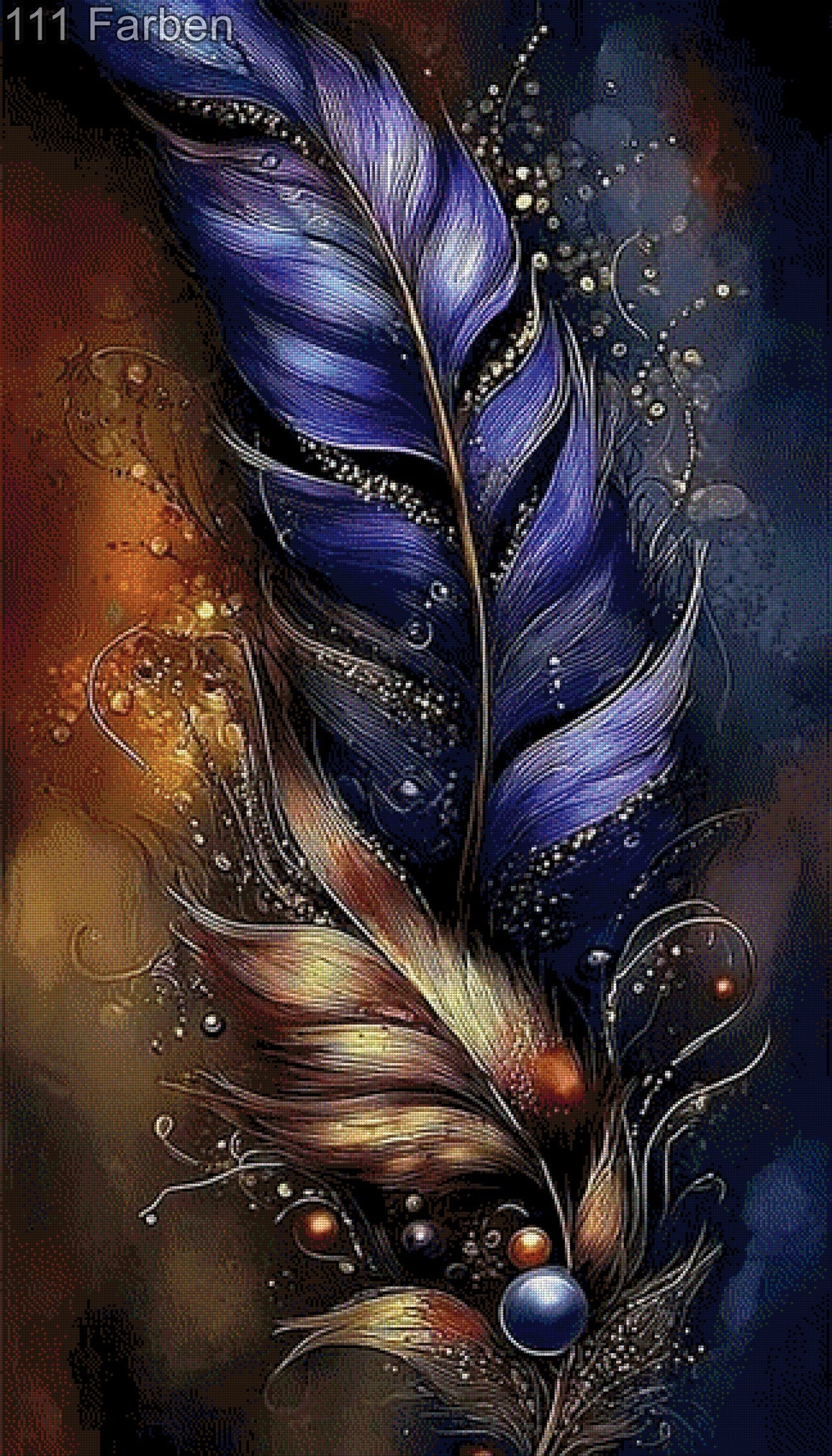 5D Diamond Painting - Federduett
