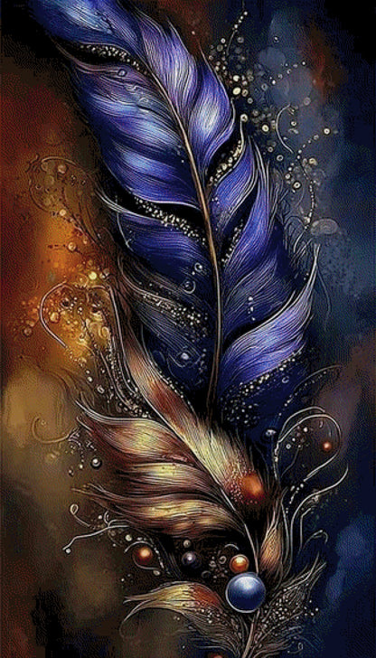 5D Diamond Painting - Federduett