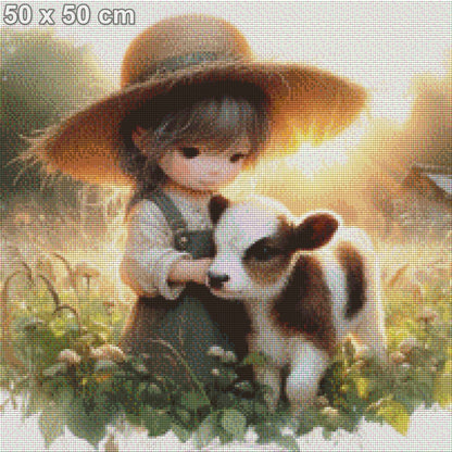 5D Diamond Painting - Herzensfreunde