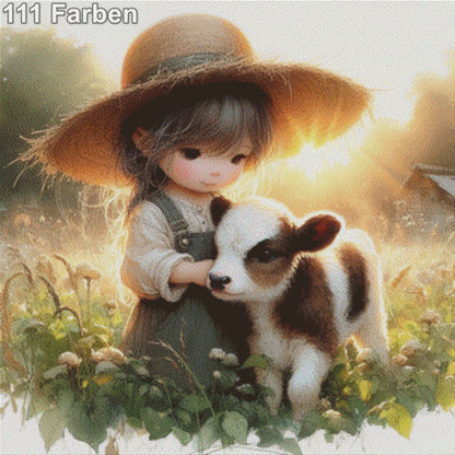 5D Diamond Painting - Herzensfreunde