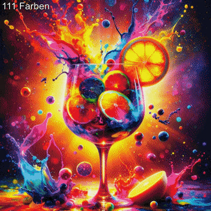 Fruchtcocktail - Diamond Painting