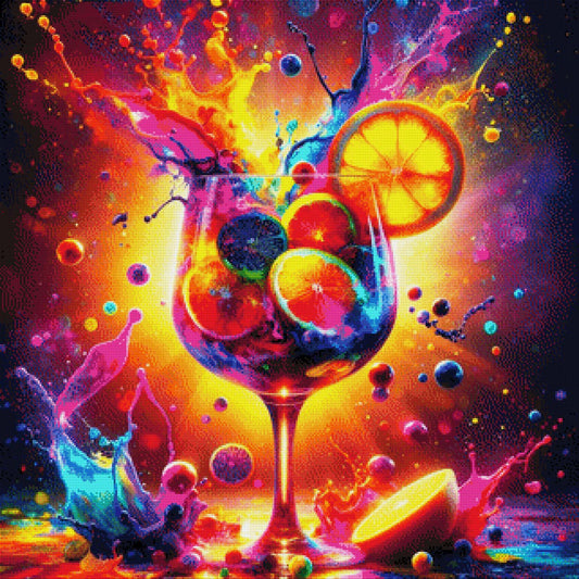 Fruchtcocktail - Diamond Painting