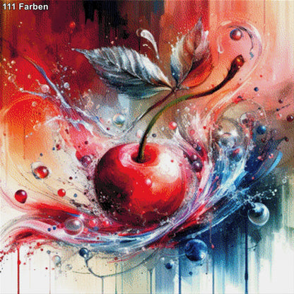 Cherry Splash - Diamond Painting