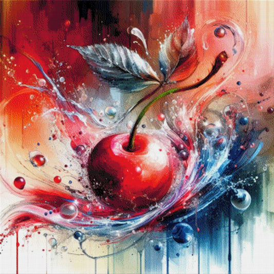 Cherry Splash - Diamond Painting