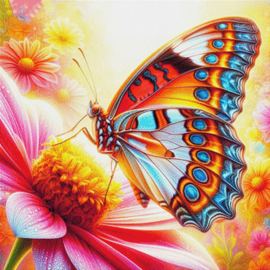 Beautyful Butterfly - Diamond Painting