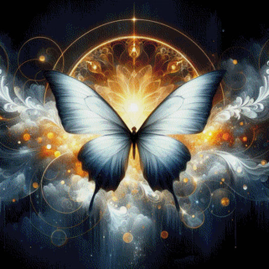 Schmetterling Mystisch - Diamond Painting